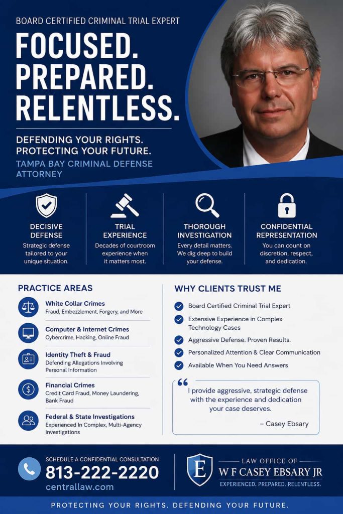 Fraud Defense Attorney Tampa