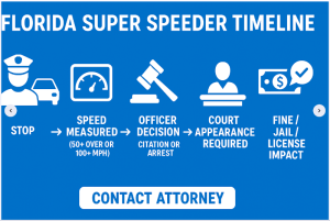 Florida Super Speeder Timeline Infographic SuperSpeeder