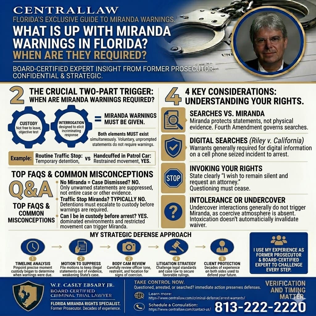 Miranda Warnings Florida