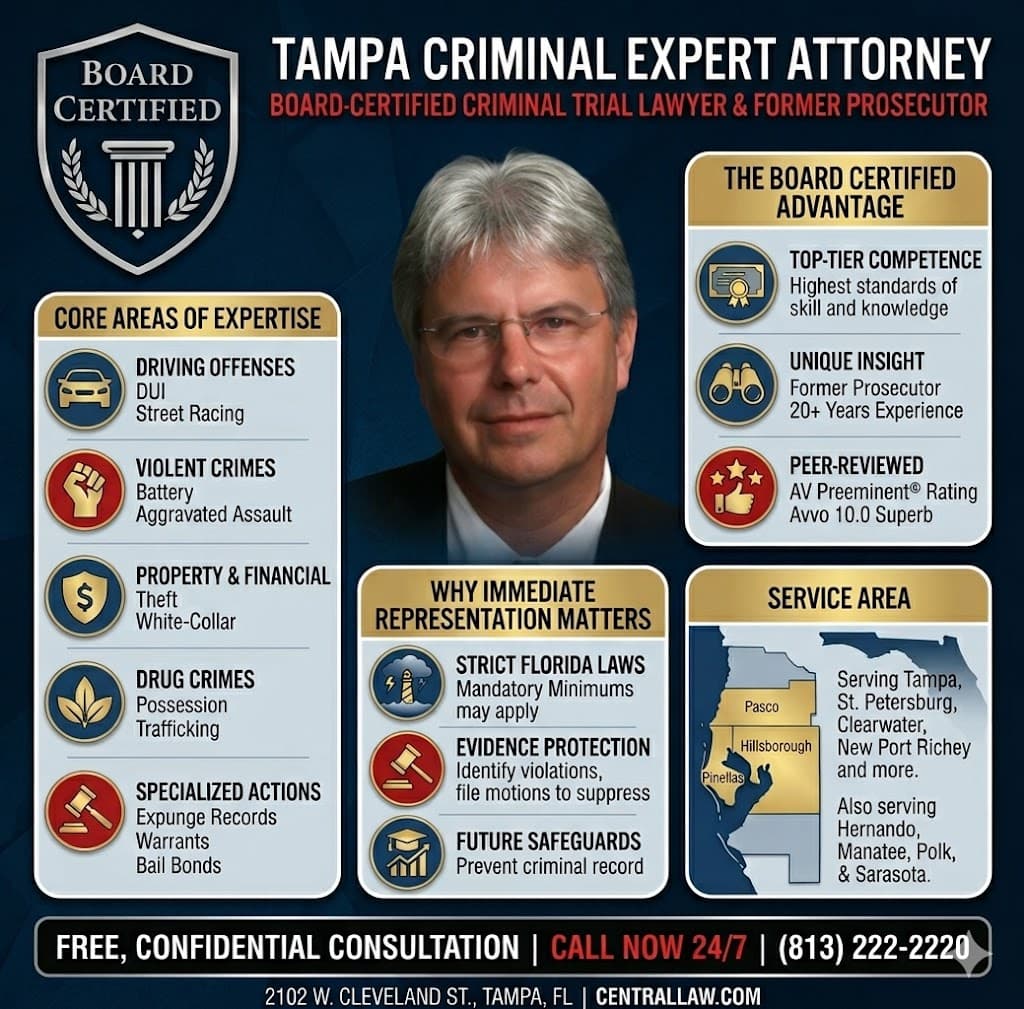 Tampa Criminal Expert Attorney