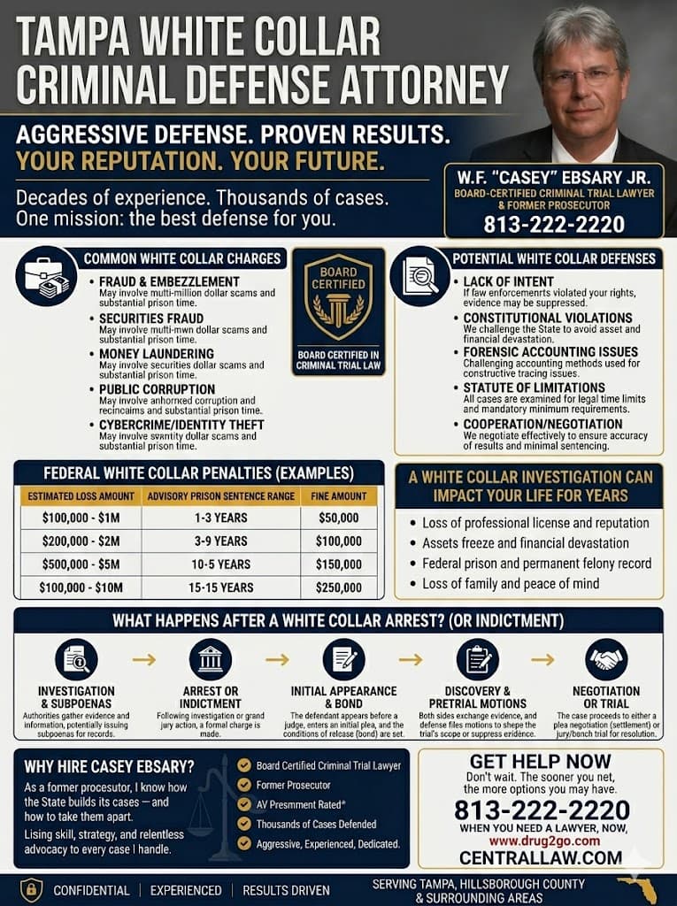 Tampa White Collar Crime Lawyer