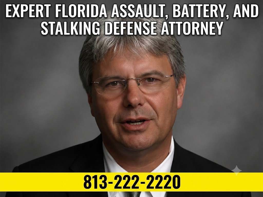 Assault Battery Stalking Defense Attorney 813-222-2220